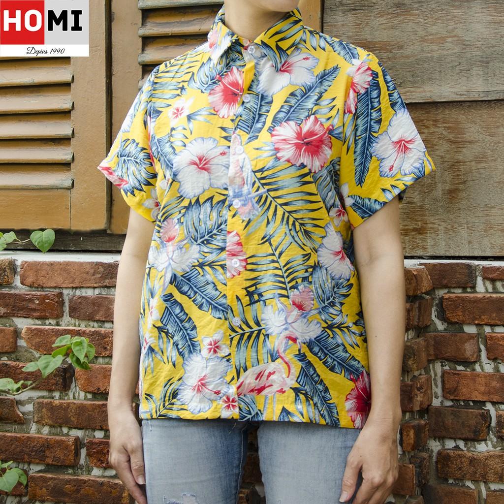 ÁO SƠ MI HỌA TIẾT HOA