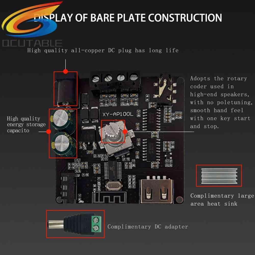 Bảng Mạch Khuếch Đại Âm Thanh Kỹ Thuật Số Kênh 2.0 XY-AP100L 100Wx2