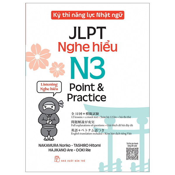 Hình ảnh Kỳ Thi Năng Lực Nhật Ngữ - JLPT N3 Point & Practice - Nghe Hiểu