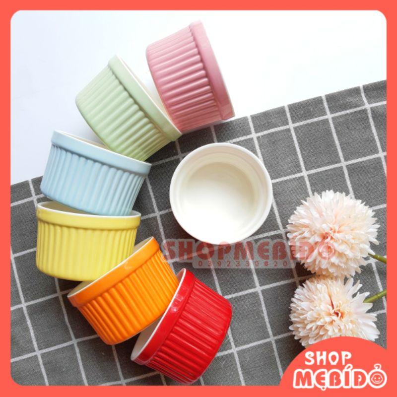 Cốc Gốm Sứ Ramenkin Làm Bánh Caramen Bánh PLan Sữa Chua