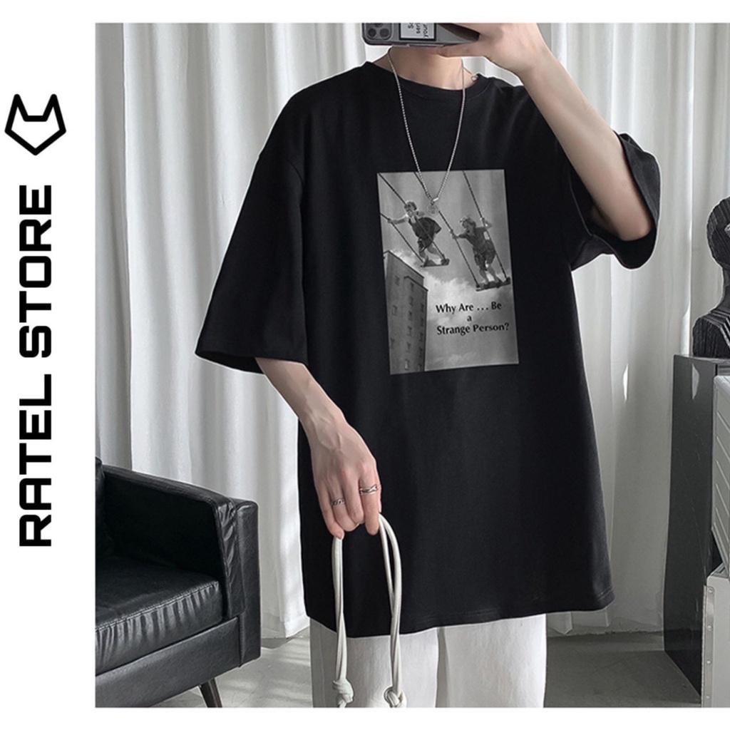 Áo Thun Tay Lở Strong Unisex Form Rộng Hot Trending