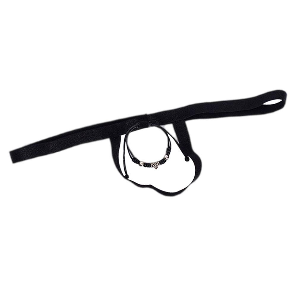 Men's Thongs Underwear Shorts Crotchless Panties Underpants