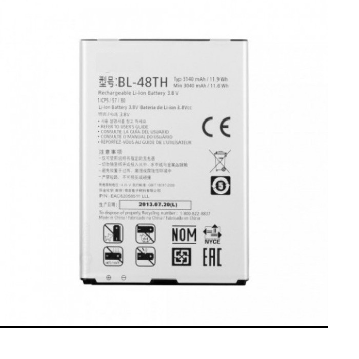 Pin cho điện thoại  LG G Pro F240- D686- D682- GX F310  3140Mah