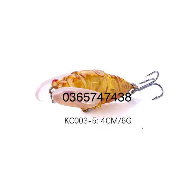 Mồi lure giả ve sầu có cánh