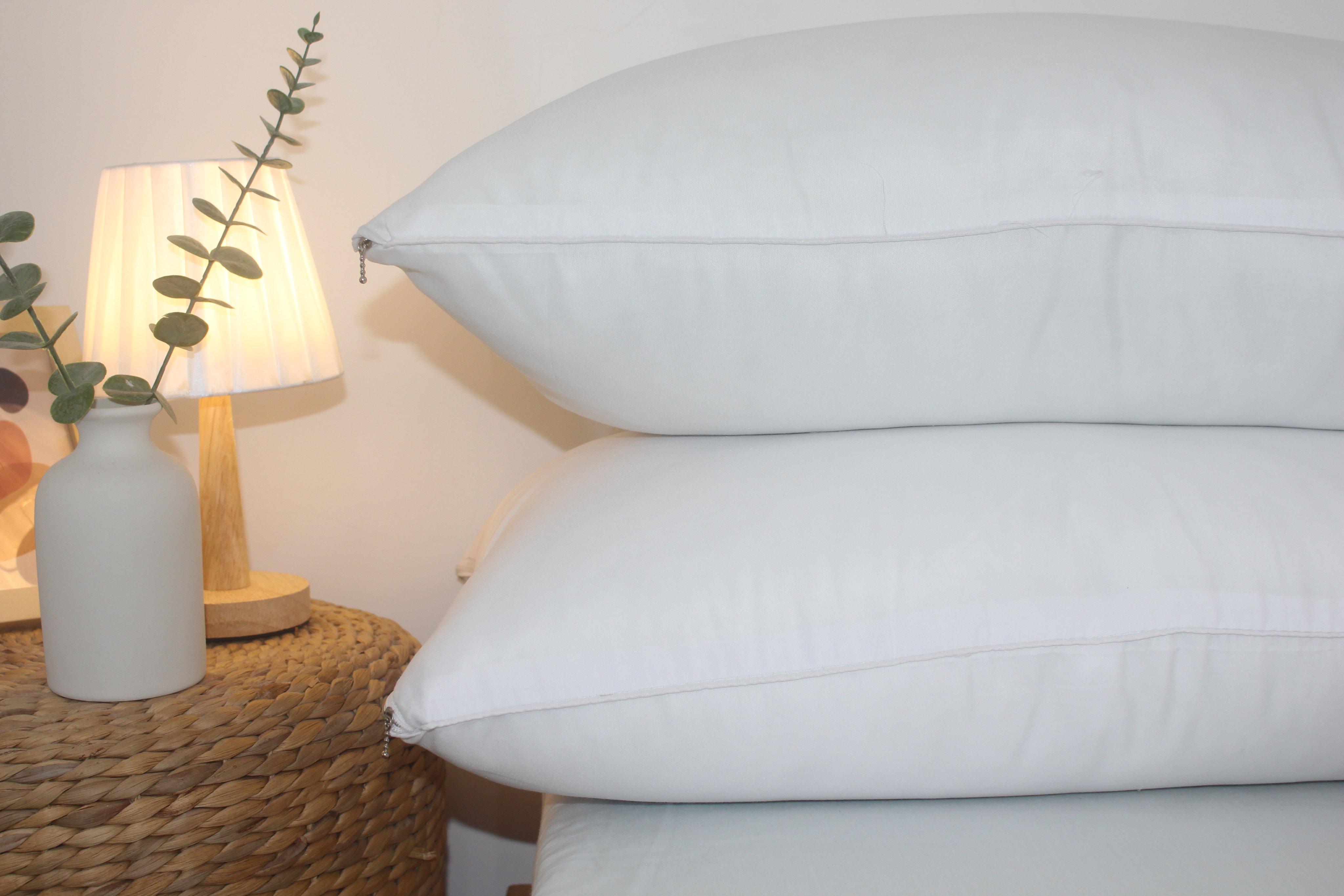 Ruột gối nằm SIÊU MỀM cao cấp cho gia đình và khách sạn 5 sao - Pillow Microfiber mềm mại như lông vũ