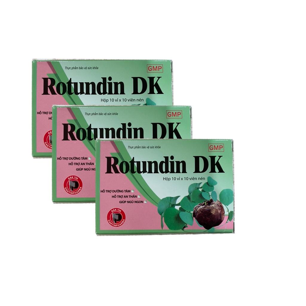 ROTUNDIN - HỖ TRỢ DƯỠNG TÂM, AN THẦN, GIÚP NGỦ NGON