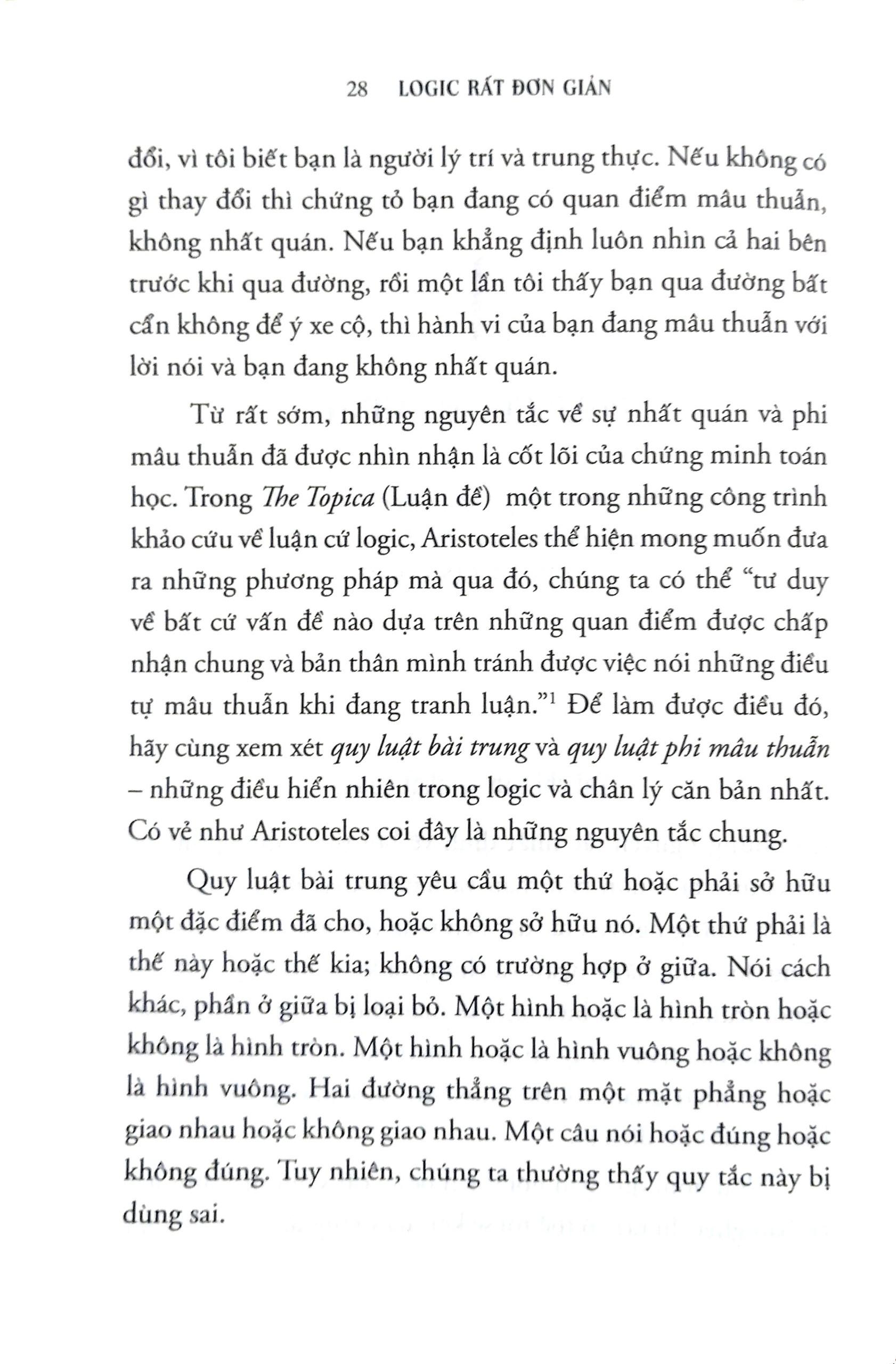 Logic Rất Đơn Giản