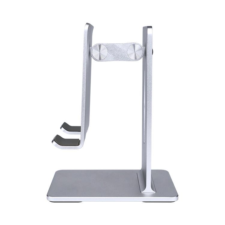 Kệ Đỡ Điện Thoại Gấp Gọn Để Bàn, Giá Đỡ Máy Tính Bảng IPad Galaxy Tab Nhôm Nguyên Khối SENZANS Cao Cấp
