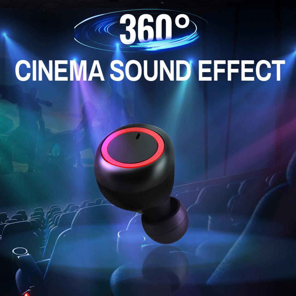 Wireless Bluetooth 5.0 Earphones In-Ear Stereo Earbuds Mini Headsets