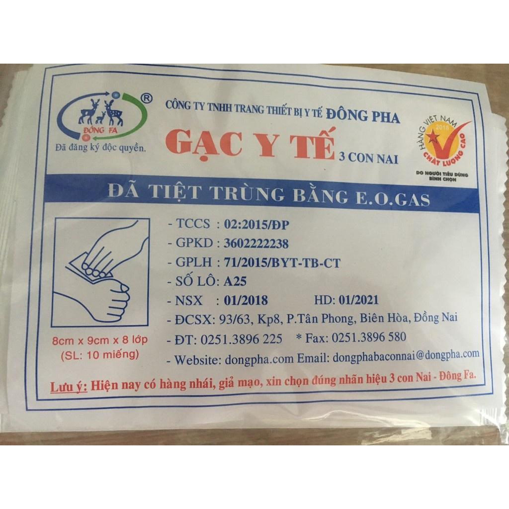 GẠC Y TẾ TIỆT TRÙNG ĐÔNG PHA