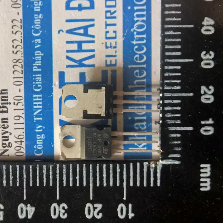 LM317T 1.2-37V TO-220 IC nguồn, đầu ra có thể thay đổi  kde1446
