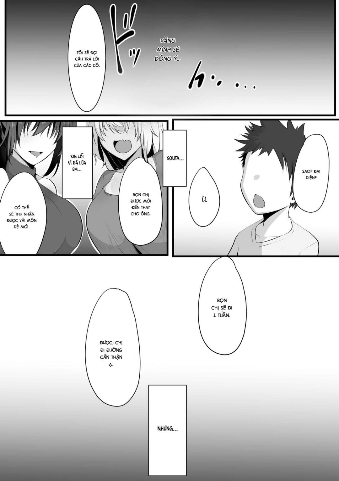 hai chị gái hy sinh vì võ đường chapter 0 17