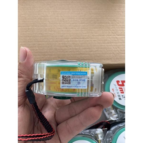 THƯỚC KÉO LỖ BAN 2 MẶT CAO CẤP 5 MET KING BLUE / Chất liệu thép không gỉ