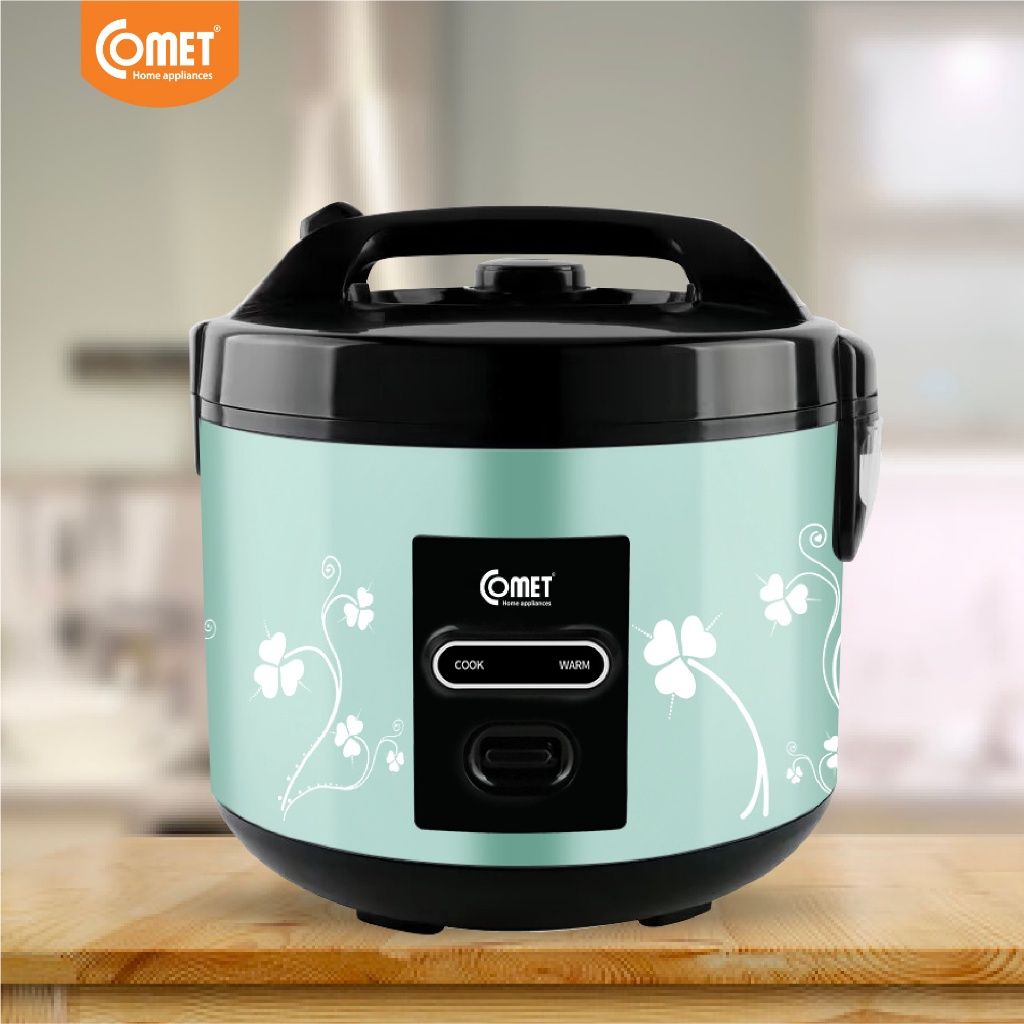 Nồi cơm điện nắp cài 1,8L COMET CM8016 - Hàng Chính Hãng