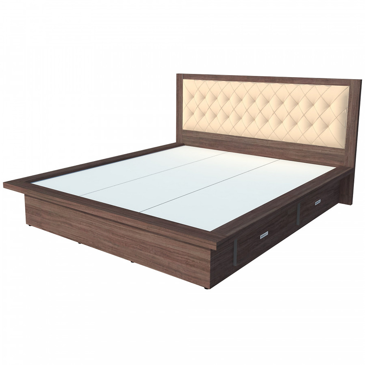 Giường ngủ 2 hộc kéo Tundo 180cm x 200cm