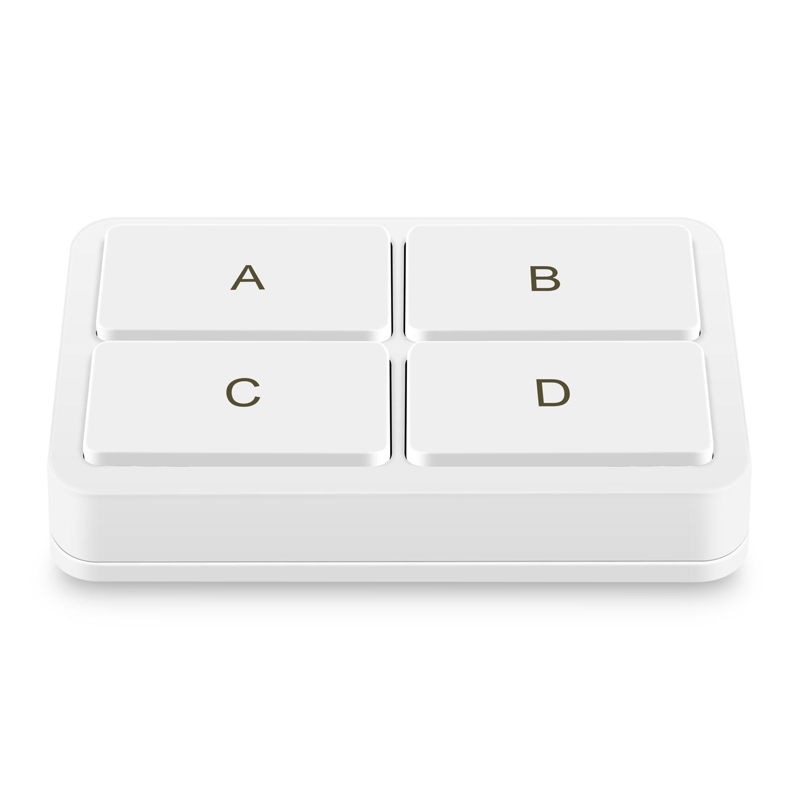 Wireless Smart Switch Button for   Hub Required 4 Buttons for Curtains