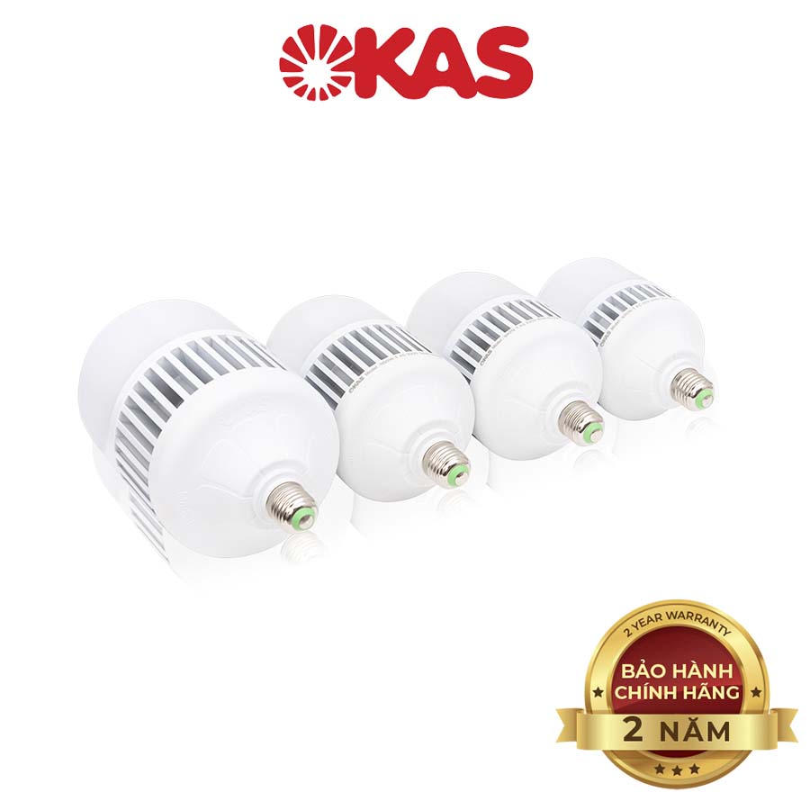 Bóng đèn thân nhôm OKAS N30W-65W-T công suất cao- Ánh sáng trắng