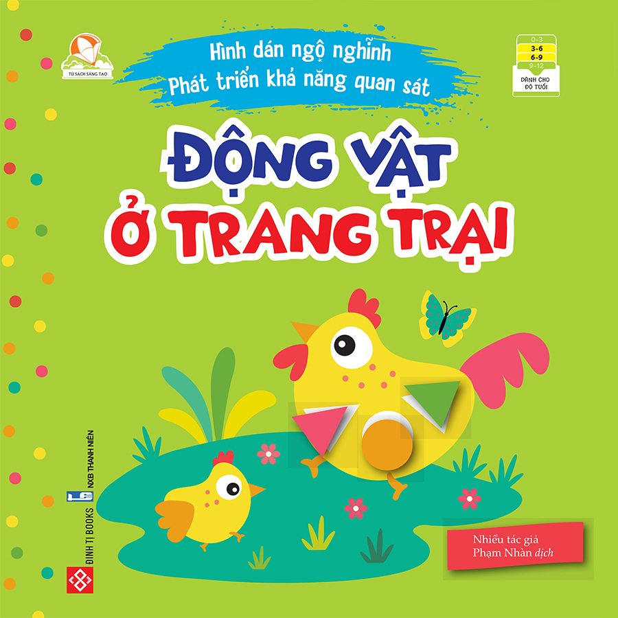 Hình Dán Ngộ Nghĩnh - Phát Triển Khả Năng Quan Sát - Động Vật Ở Trang Trại