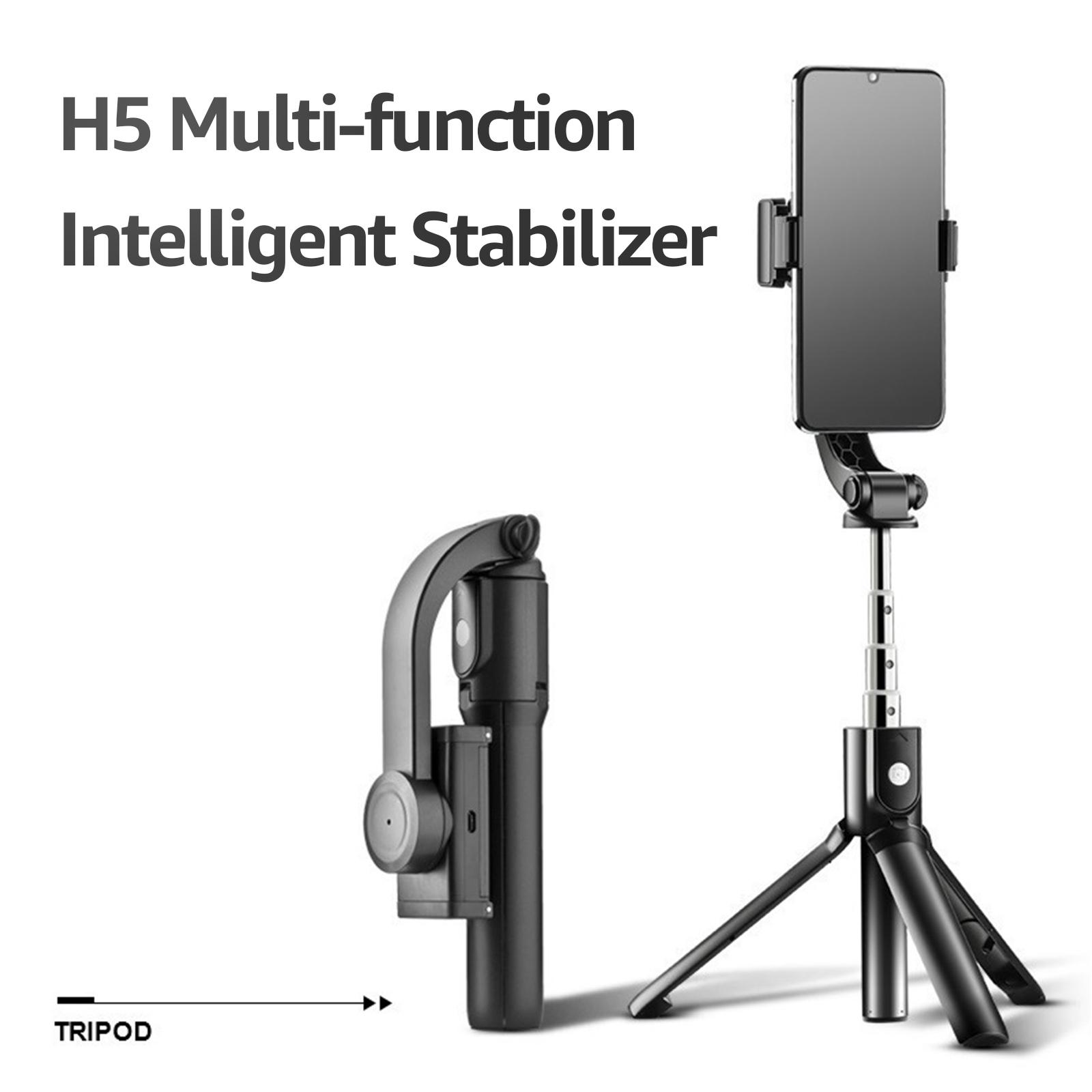 Giá đỡ điện thoại chống rung gimbal, có đế chân, rãnh tay