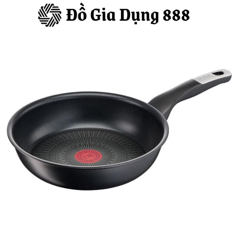 Chảo Rán Chống Dính Cao Cấp Tefal Unlimited Size 28cm, Chảo Chiến Pháp, Chống Dính Chống Trầy Xước, Chất Liệu Thép Không Gỉ, Phù Hợp Với Mọi Loại Bếp, Nhập Khẩu Pháp, Hàng Chính Hãng