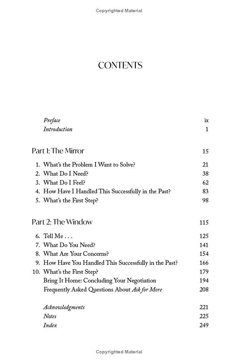 Sách ngoại văn: Ask For More - 10 Questions To Negotiate Anything