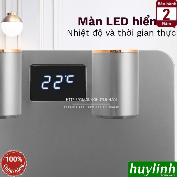 Cây nước nóng lạnh kết hợp bàn pha trà cà phê Fujie TBH1332E -  làm lạnh bằng chip điện tử - Hàng chính hãng