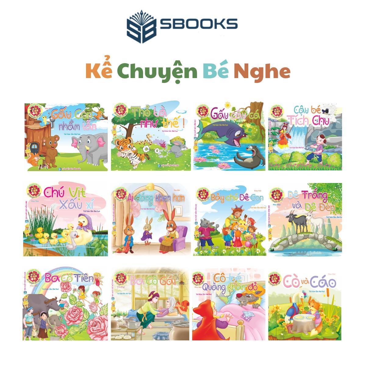 Sách - Ba Chú Dê Qua Cầu - Truyện Đọc Khơi Gợi Trí Tưởng Tượng Cho Các Bé - SBOOKS