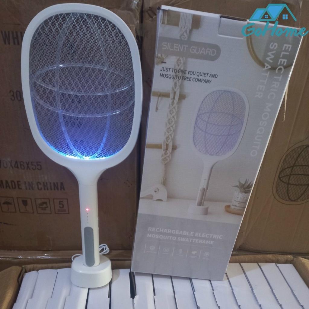 Vợt Muỗi thông minh kiêm Đèn Bắt Muỗi đa chức năng 2 trong 1 Nhựa ABS cao cấp An toàn