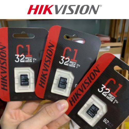 Thẻ nhớ 32GB Hikvision Class 10 Micro SD 92Mb/s dùng cho camera, máy ảnh, camera hành trình, flycam. Hàng chính hãng