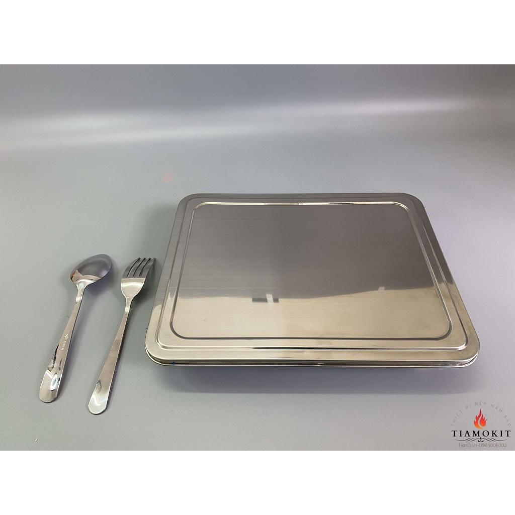 Khay cơm 5 ngăn Hàn Quốc nắp inox