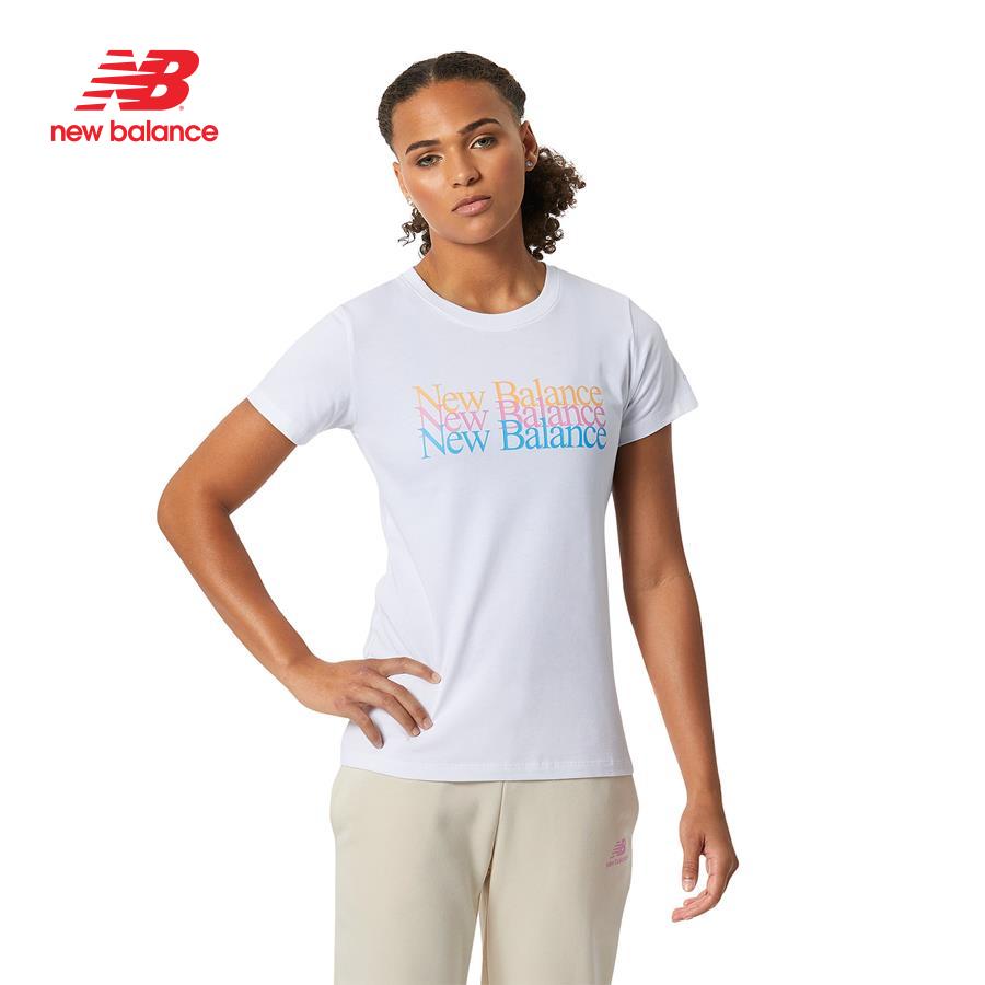 Áo thun thời trang nữ New Balance Essentials Celebrate - AWT21507WT (form châu á)