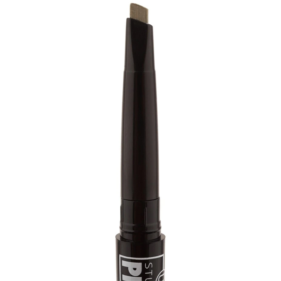 Chì kẻ mày hai đầu Studio Pro Shade &amp; Define Duo Brow Pencil Ebony