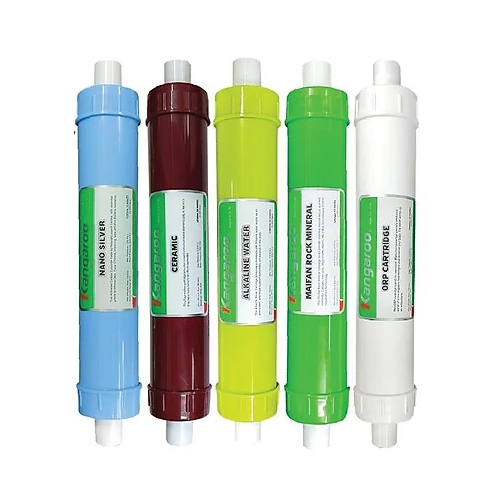Combo 5 lõi lọc 5,6,7,8,9 Kangaroo kèm cút đấu nhanh, dây 1/4 và dây 3/8 - hàng chính hãng Kangaroo