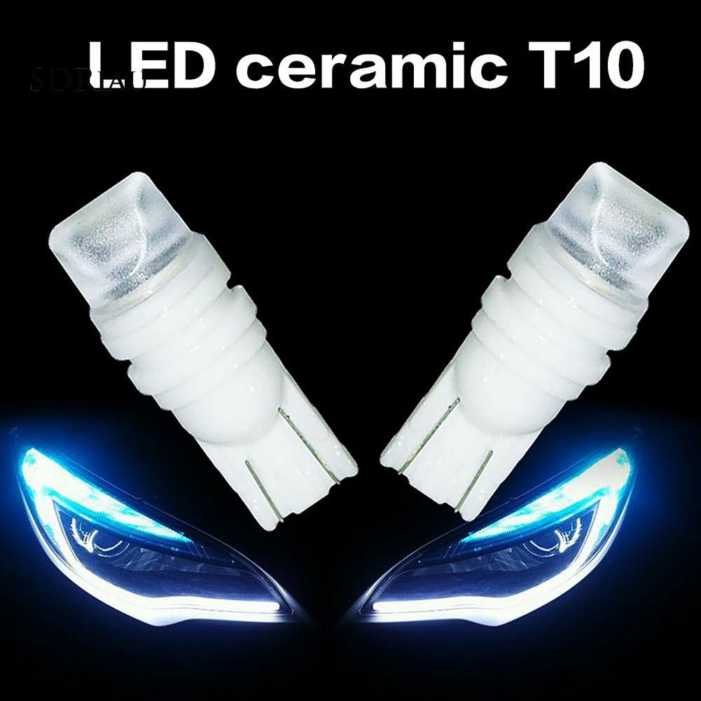 Bộ 2 bóng đèn Led bằng sứ siêu sáng T10 W5W