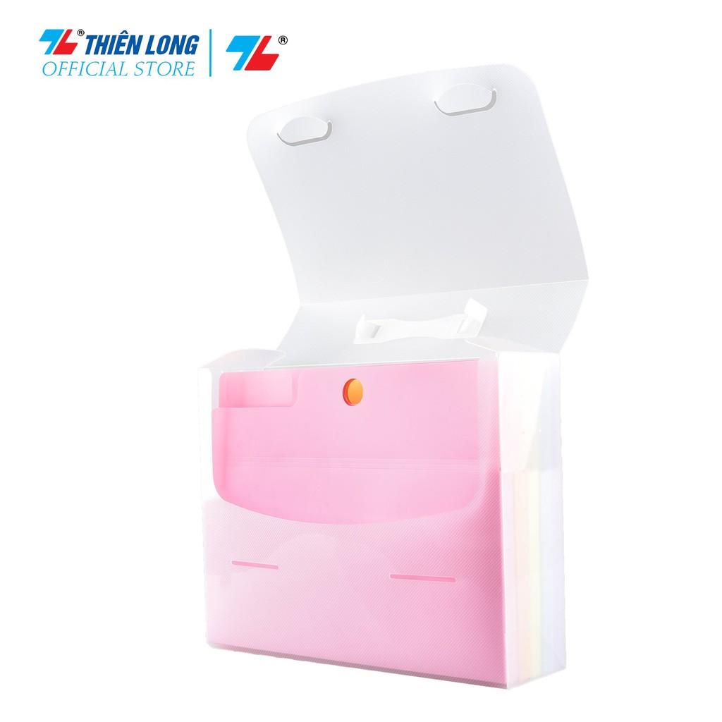 Bìa 5 ngăn hồ sơ gia đình lưu 130 tờ A4 Thiên Long DF-001- Lưu trữ được nhiều tài liệu