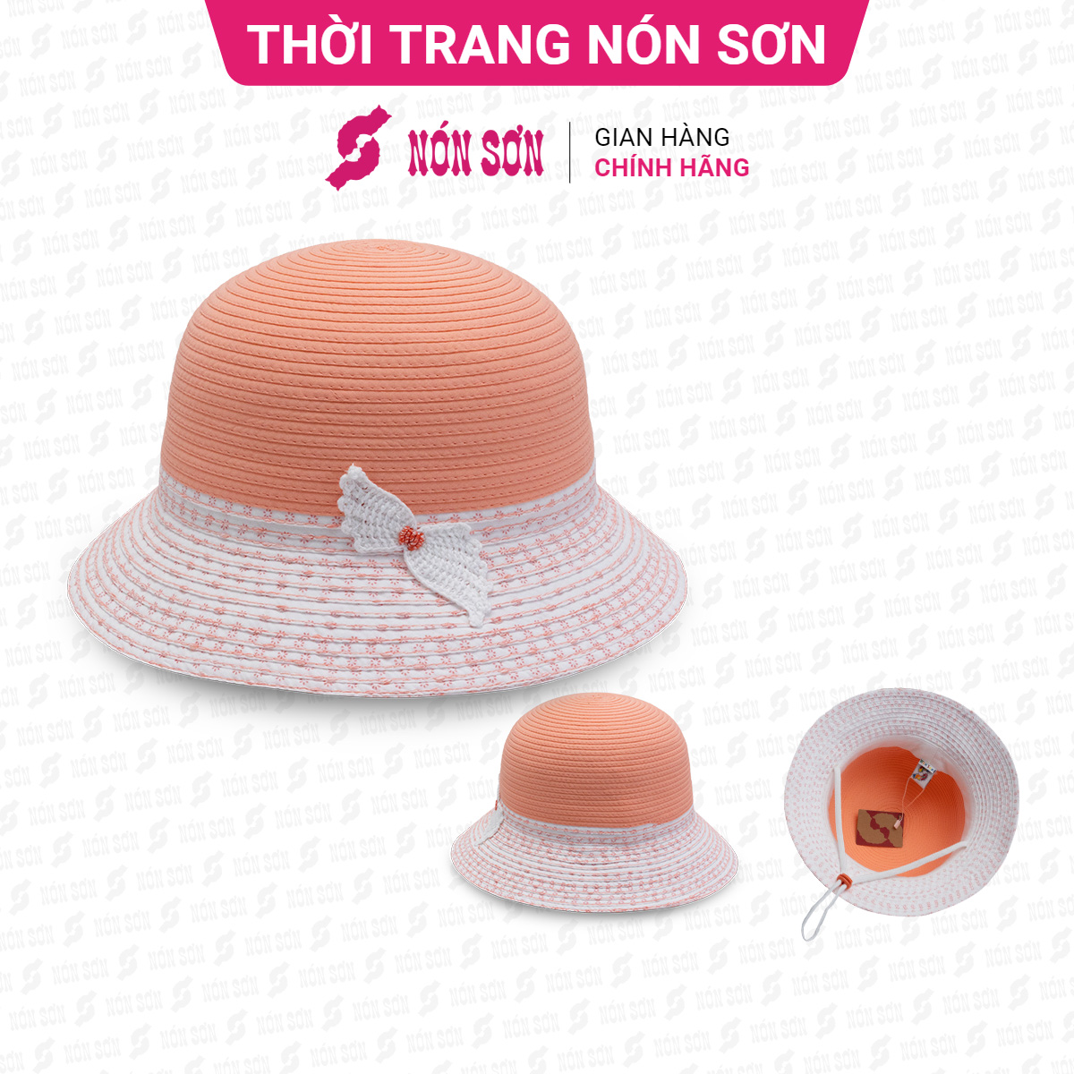 Mũ vành trẻ em thời trang NÓN SƠN-XH001-1TE-HG3HV