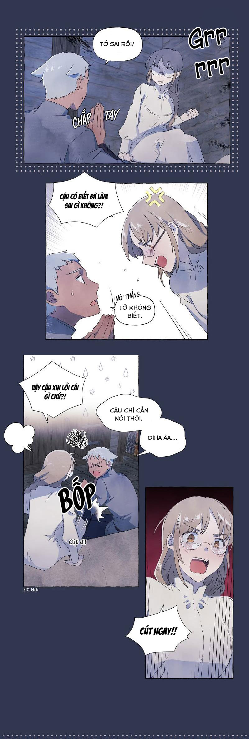 mối tình đầu của chàng sói khờ chapter 2 12