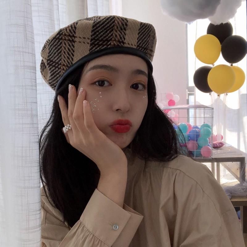 Mũ beret phong cách cổ điển thanh lịch cho nữ