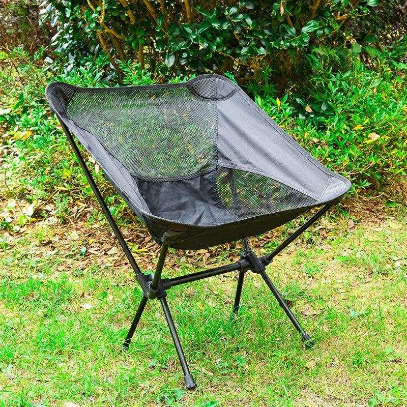 Travel Ultralight Folding Chair Portable Beach Hiking Picnic Seat Fishing Tools Chair Superhard High Load Outdoor Camping Chair