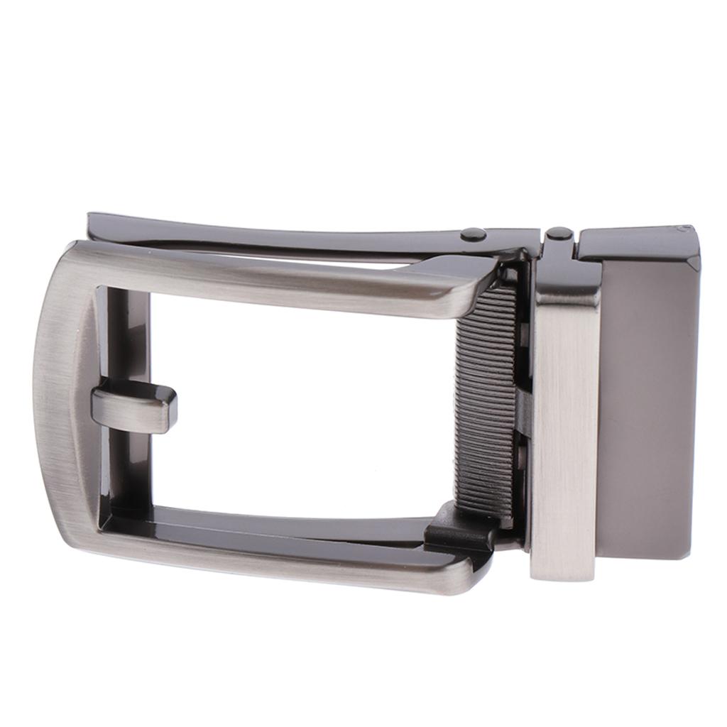 Men Alloy Leather Belt Automatic Buckle Replacement for Leather Belt Strap 3.5cm Wide