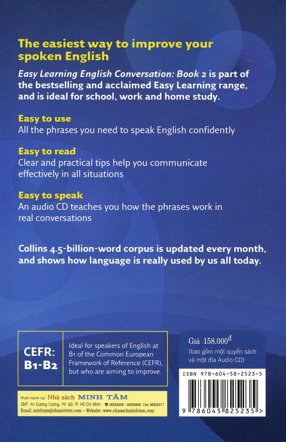 Collins Easy Learning English Conversation (Book 2) - Kèm CD