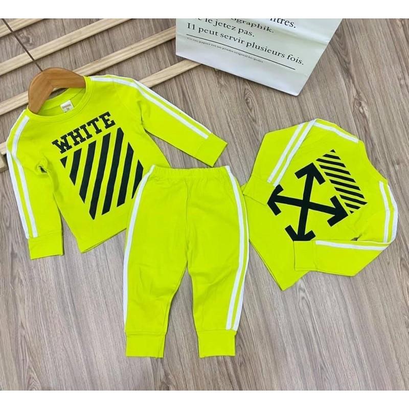 BỘ DÀI TAY THUN COTTON BÉ TRAI - ĐỒ BỘ TRẺ EM