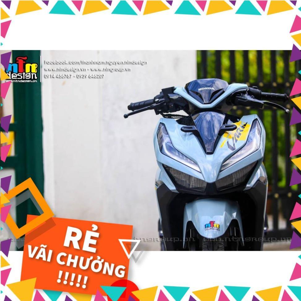 Tem Rời Vario Mẫu Vàng Đen Cho Xe Xi Măng