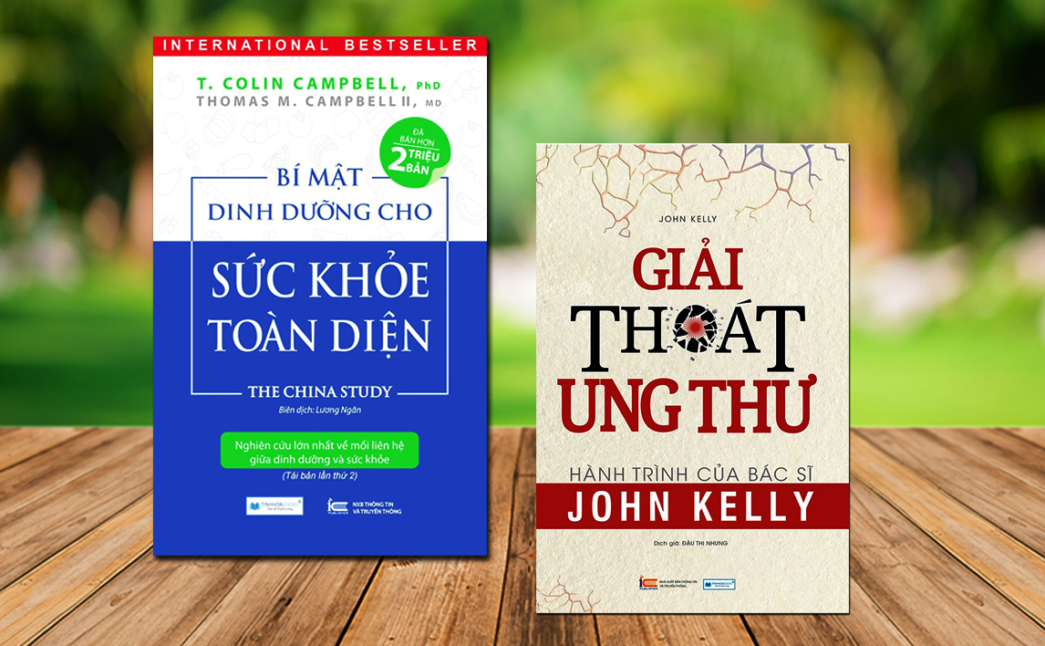 Combo 2 cuốn Bí mật dinh dưỡng  + Giải thoát ung thư