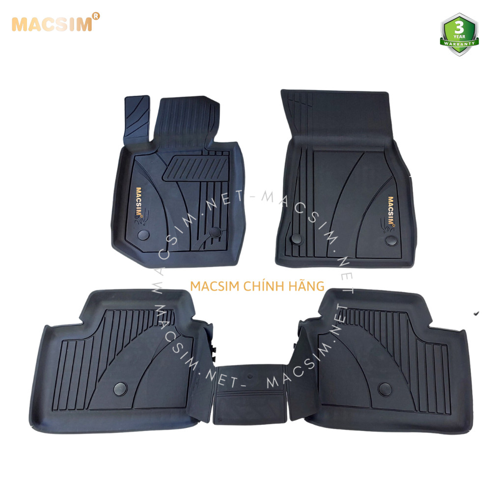 Hình ảnh Thảm lót sàn ô tô nhựa TPE Silicon G26 Gran Coupe BMW 4 Series 2021+ Black Nhãn hiệu Macsim