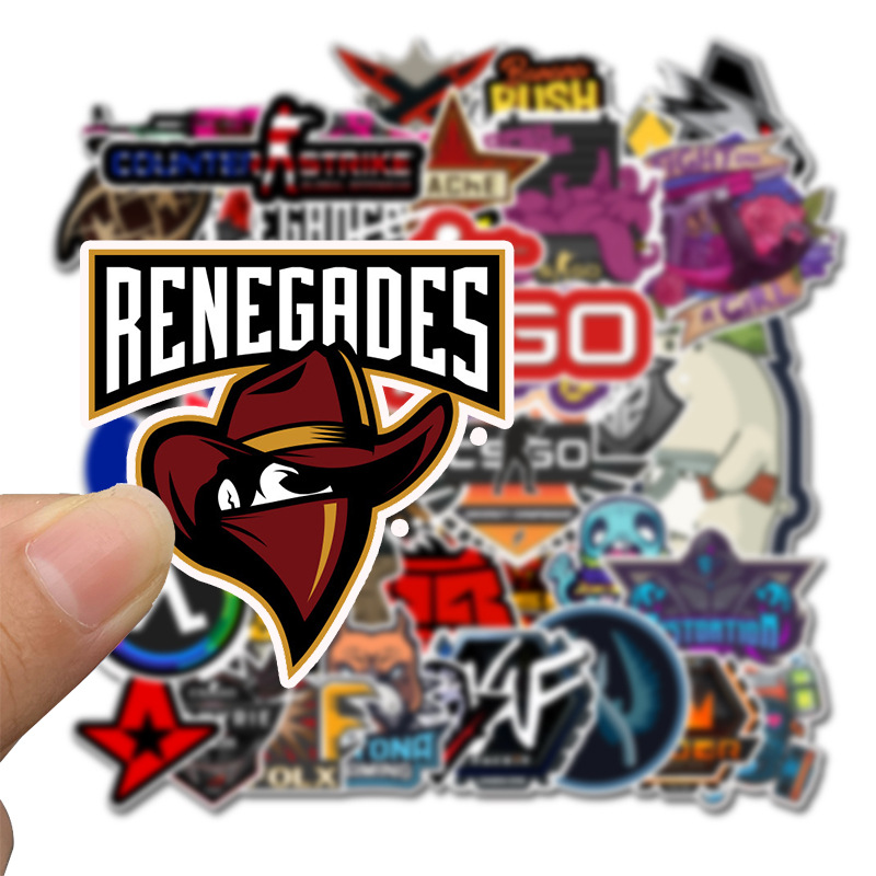 Bộ 50 miếng Sticker hình dán CS-Go