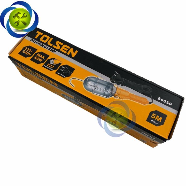 Đèn làm việc 50W Tolsen 60050 dây dài 5 mét