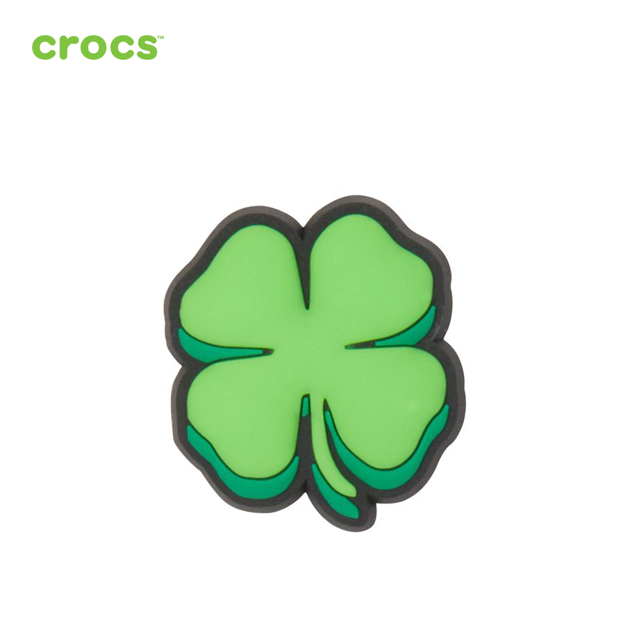 Sticker nhựa jibbitz unisex Crocs Clover