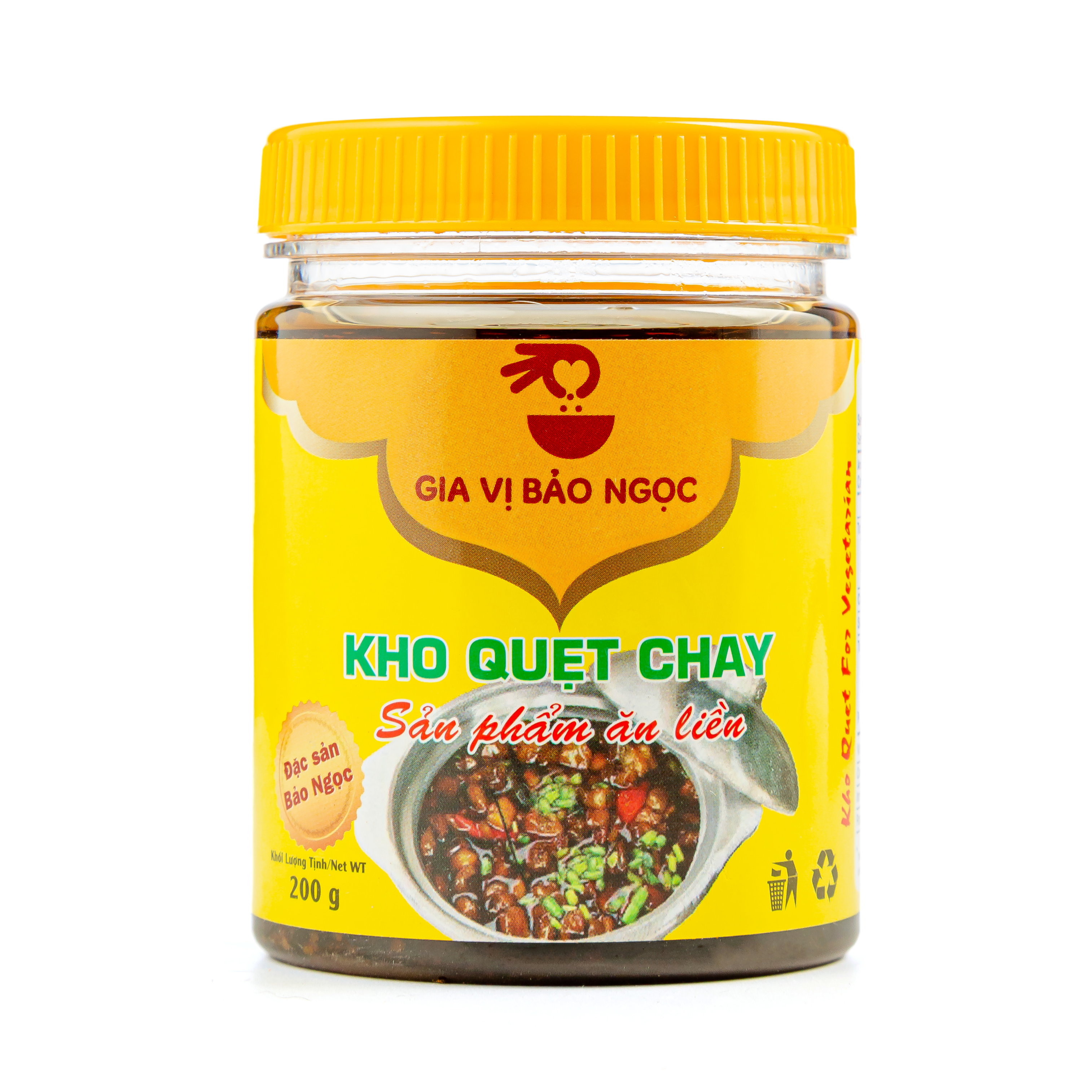 Kho Quẹt Chay 200g - Đặc sản thuần chay chuẩn vị