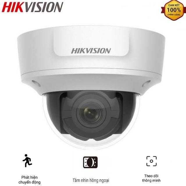 Camera IP bán cầu Hikvision DS-2CD2723G1-IZS 2MP phát hiện khuôn mặt chuẩn nén H.265+, ống kính 2.8-12mm - Hàng Chính Hãng